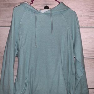 green athletic works hoodie